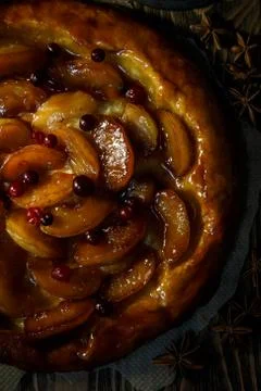 Tarte tatin Stock Photos