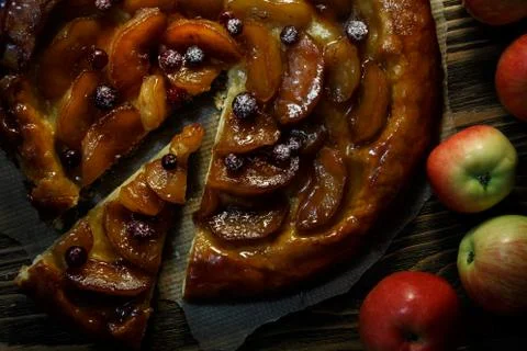 Tarte tatin Stock Photos