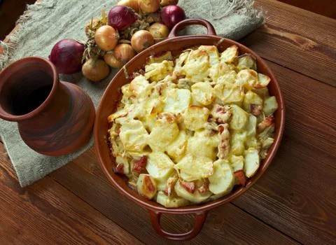 Tartiflette Fotos Stock