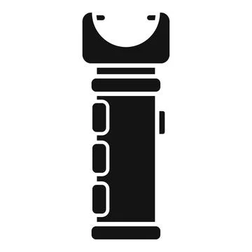 Taser electroshock icon simple vector. Tazer police Stock Illustration