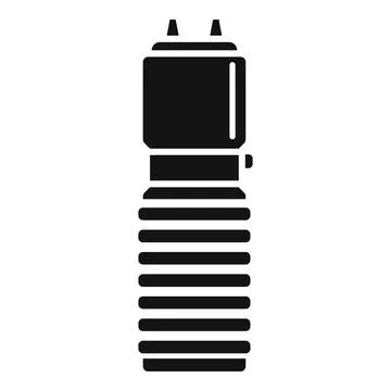 Taser gun icon simple vector. Police tazer Stock Illustration