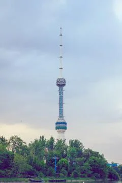 Tashkent TV tower Foto stock