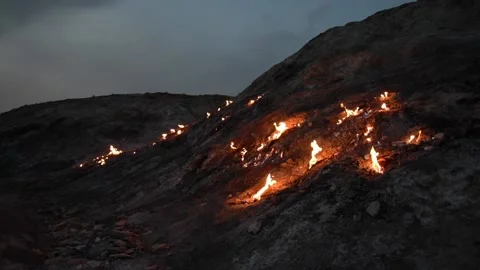 Tashkooh Firing mountain Video stock 239366631