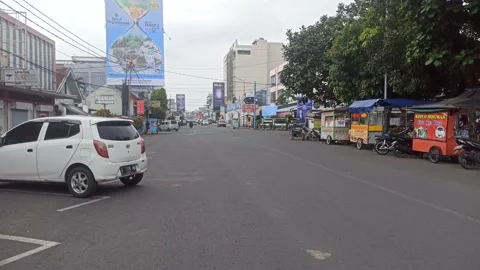 Tasikmalaya capital city west Java Stock Footage 197019629