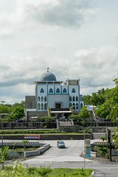 Tasikmalaya, West Java, Indonesia - June 04, 2022. Al-Jabbar Cikalong mosque Stock Photos
