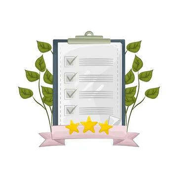 Task Check Illustration Illustrazione stock