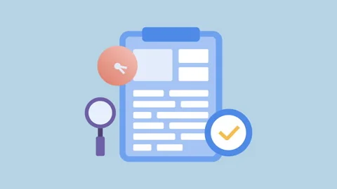 Task Checklist with Time and Approval Icons 2d Animation with Alpha Matte Stock Footage 334993892