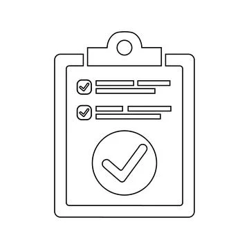 Task Complete, Job done, Work Complete Icon Stock Illustration