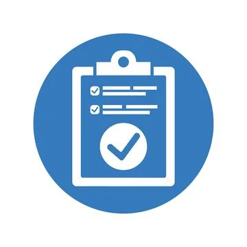 Task Complete, Job done, Work Complete Icon Stock Illustration