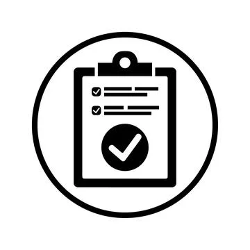 Task Complete, Job done, Work Complete Icon Illustrazione stock