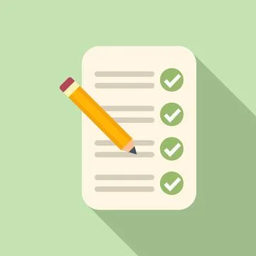 Task done icon flat vector. Event time Illustrazione stock