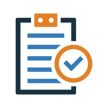 Task done icon. Stock Illustration