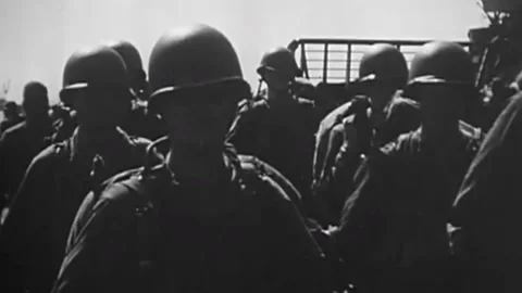 The Task Force 58 in the battle for Okinawa. June 1945  (14) Video stock 235863698