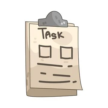 Task illustration 스톡 일러스트