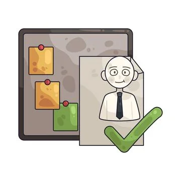 Task illustration Stock Illustration