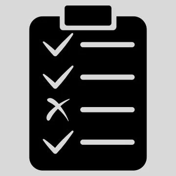 Task List Icon from Commerce Set Illustrazione stock