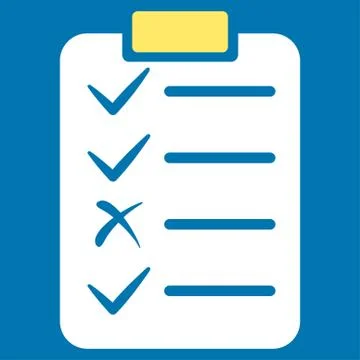 Task List Icon from Commerce Set Illustrazione stock