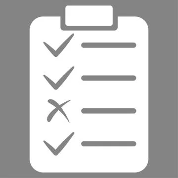 Task List Icon from Commerce Set Illustrazione stock