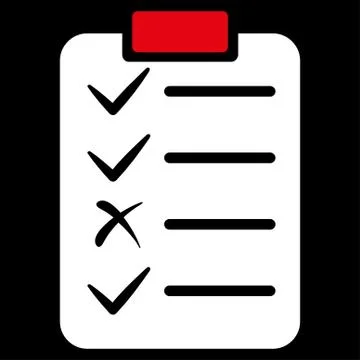 Task List Icon from Commerce Set Ilustración de archivo