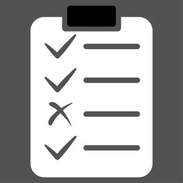 Task List Icon from Commerce Set Illustrazione stock