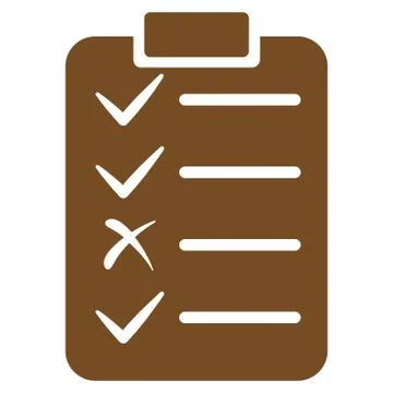 Task List Icon from Commerce Set 스톡 일러스트