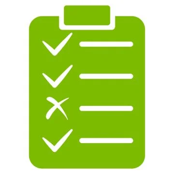 Task List Icon from Commerce Set 스톡 일러스트