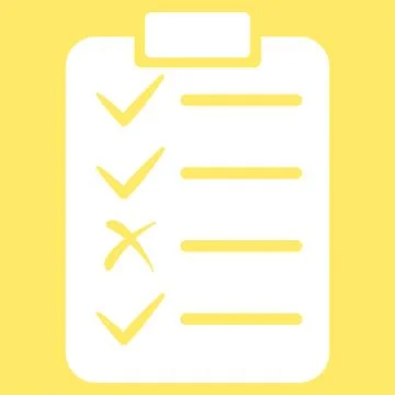 Task List Icon from Commerce Set Illustrazione stock