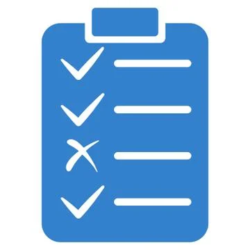 Task List Icon from Commerce Set 스톡 일러스트