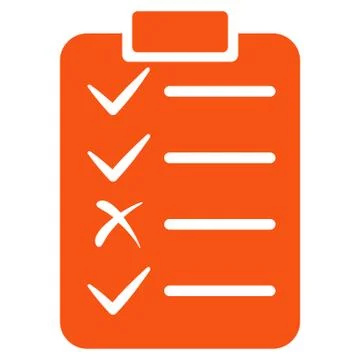 Task List Icon from Commerce Set Illustrazione stock
