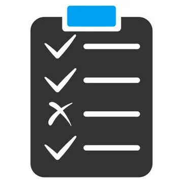 Task List Icon from Commerce Set Stock Illustration