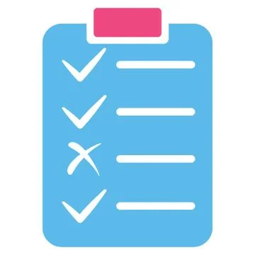 Task List Icon from Commerce Set Stock Illustration