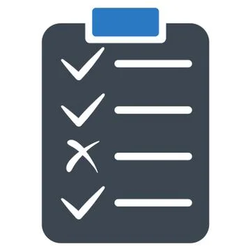 Task List Icon from Commerce Set Illustrazione stock