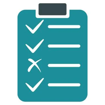 Task List Icon from Commerce Set 스톡 일러스트