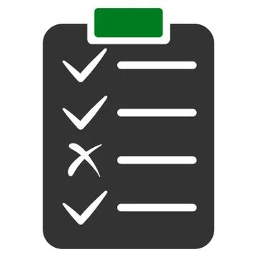 Task List Icon from Commerce Set 스톡 일러스트