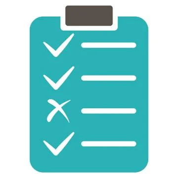 Task List Icon from Commerce Set 스톡 일러스트