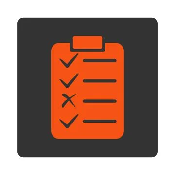 Task List Icon 스톡 일러스트