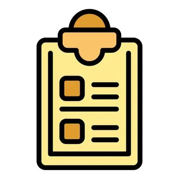 Task list icon vector flat Illustrazione stock