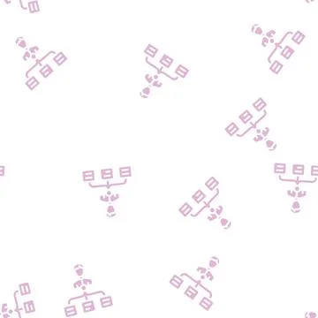 Task management glyph vector seamless pattern 스톡 일러스트