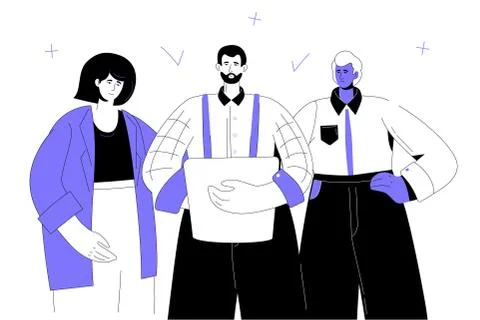 Task management - modern flat design style colorful illustration Stock Illustration