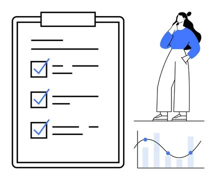 Task management, project planning, data analysis, productivity, decision-maki 스톡 일러스트