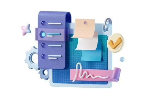 Task priority management Illustrazione stock