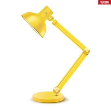 Task table desk lamp 스톡 일러스트