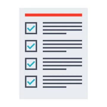 Tasks Completed Concept Stock Illustration