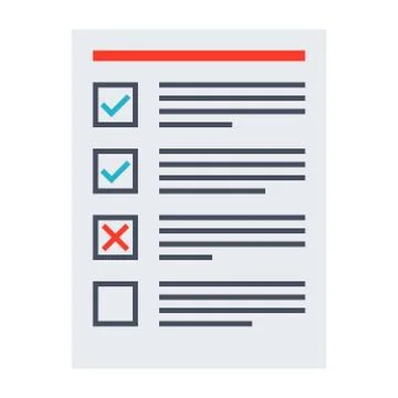 Tasks Completed Concept Stock Illustration