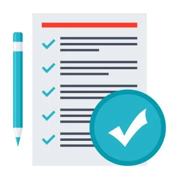 Tasks Completed Concept Stock Illustration