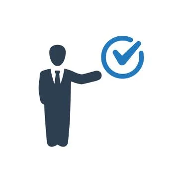 Tasks Completed Icon Stock Illustration