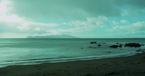 Tasman Sea Stock Footage 79039628