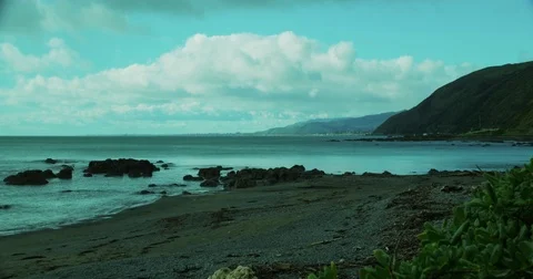 Tasman Sea Stock Footage 79039689