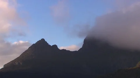 Tasmania Cradle Mountain Timelapse Stock-Footage 70356136