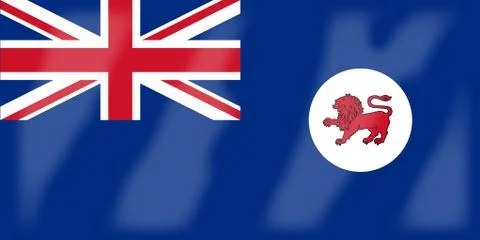 Tasmania Flag Stock Illustration